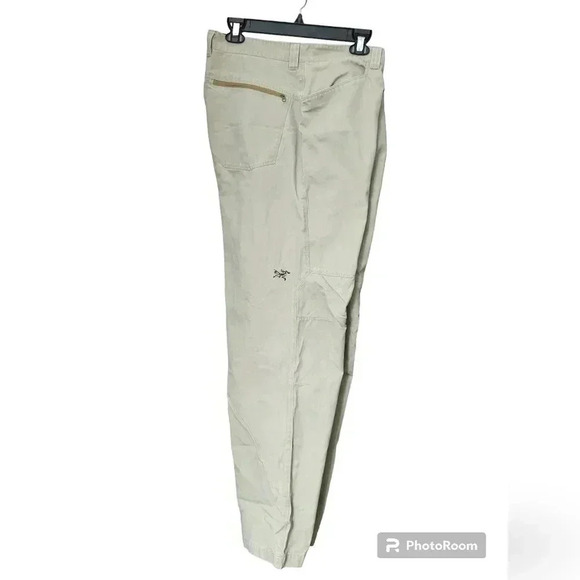 Arc'teryx mens cotton canvas zip pocket herren pants - Picture 1 of 4